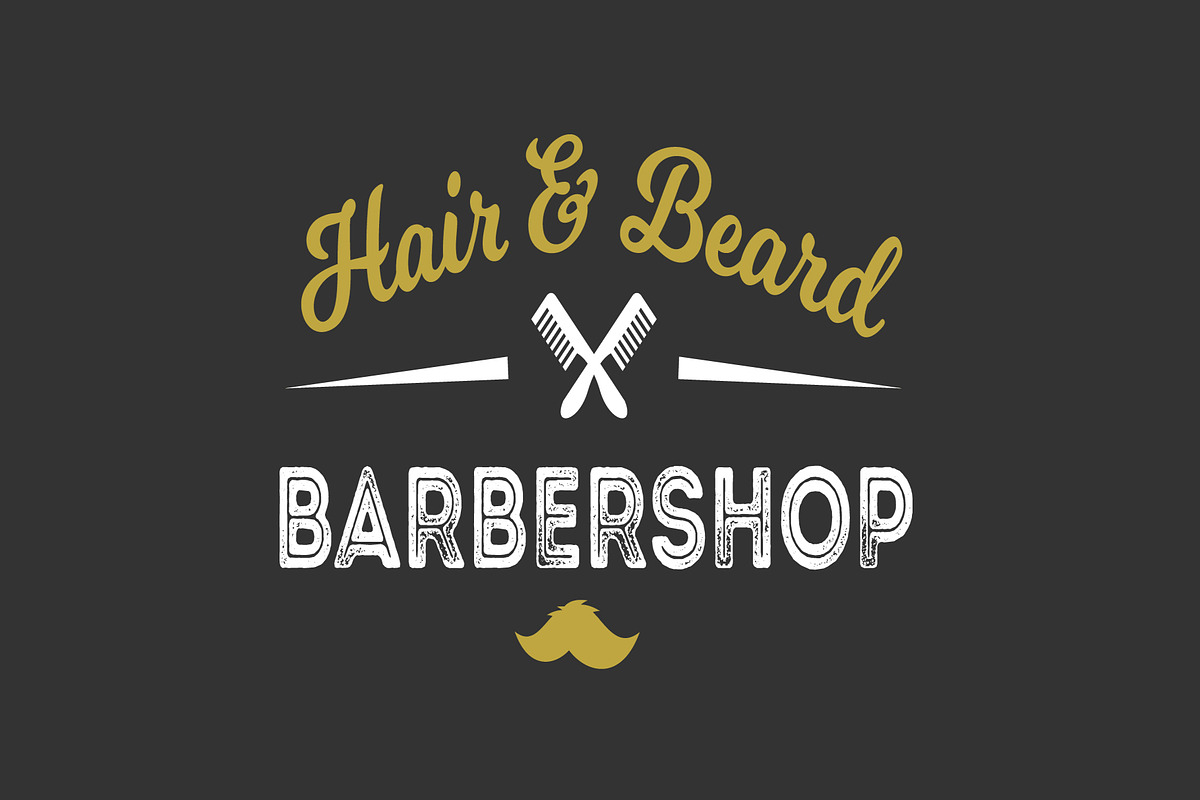 Barber Shop Logo in Logo Templates - product preview 8