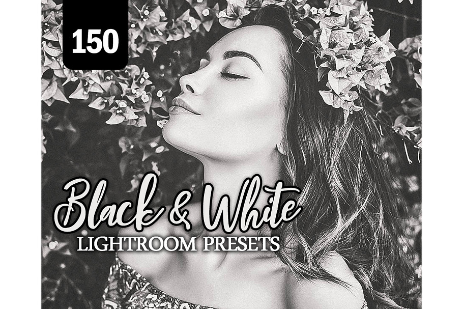 150 Black White Lightroom Presets in Add-Ons - product preview 8