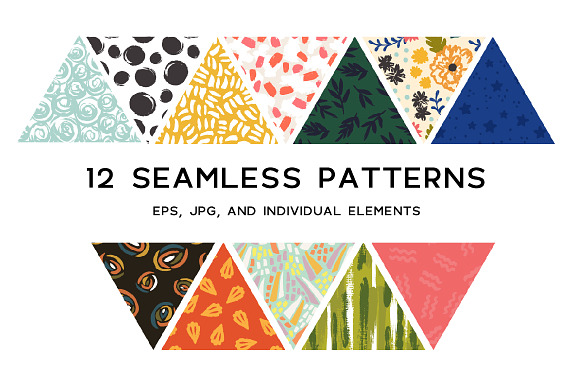 Pattern Mix | Seamless Patterns in Patterns - product preview 3