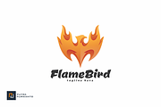 Flame Bird - Logo Template