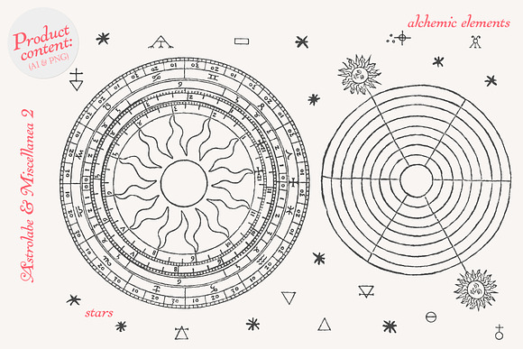 Alchemia et Astra graphics/patterns in Illustrations - product preview 5