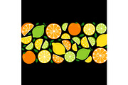 Cute Citrus Delight Fruits Lemon