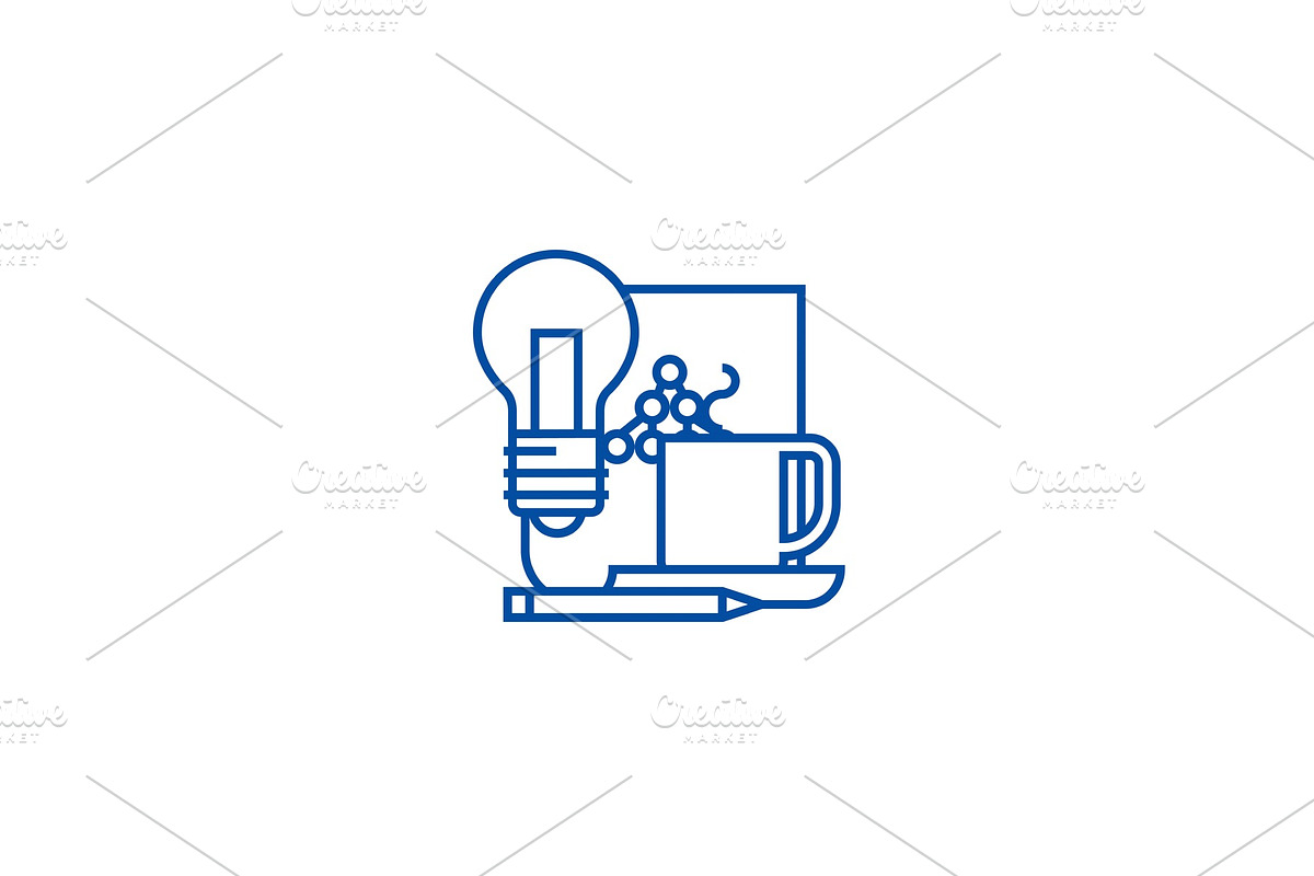 Idea management, document with in Illustrations - product preview 8