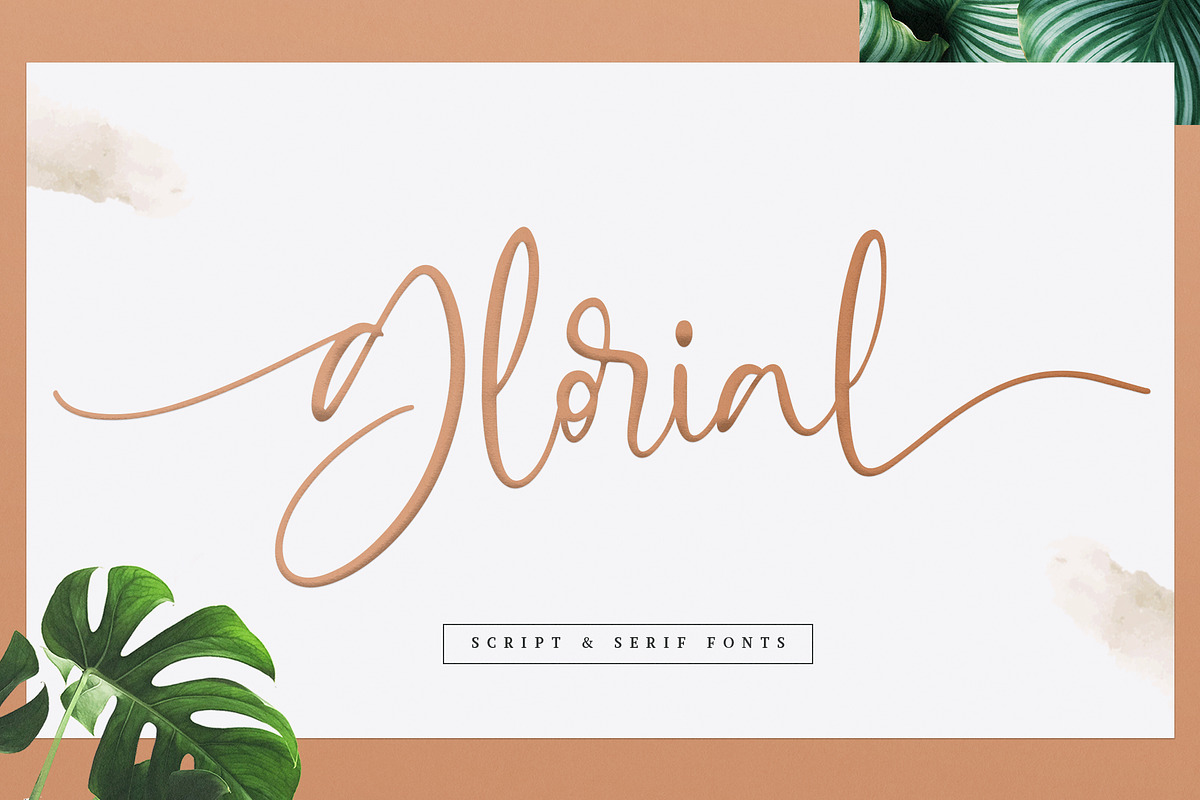 Glorial Font Duo | Script & Serif in Script Fonts - product preview 8