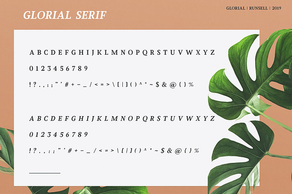 Glorial Font Duo | Script & Serif in Script Fonts - product preview 7