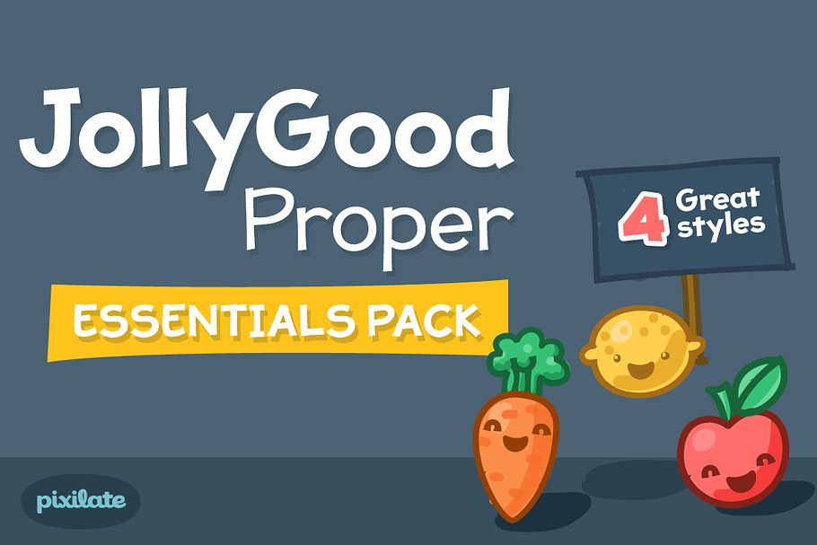 JollyGood Proper Essentials in Comic Sans Fonts - product preview 8