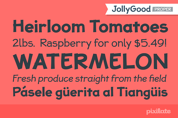 JollyGood Proper Essentials in Comic Sans Fonts - product preview 1
