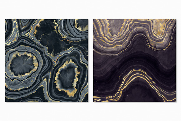 Gold Veined Agate Stone Textures in Textures - product preview 13