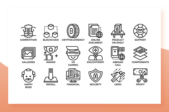 Business World Icons in Icons - product preview 1