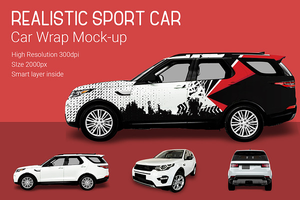 Sport Car Mock-up