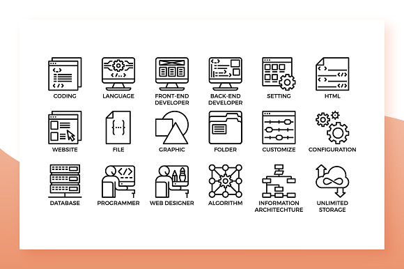Coding & Programming Icons in Icons - product preview 1