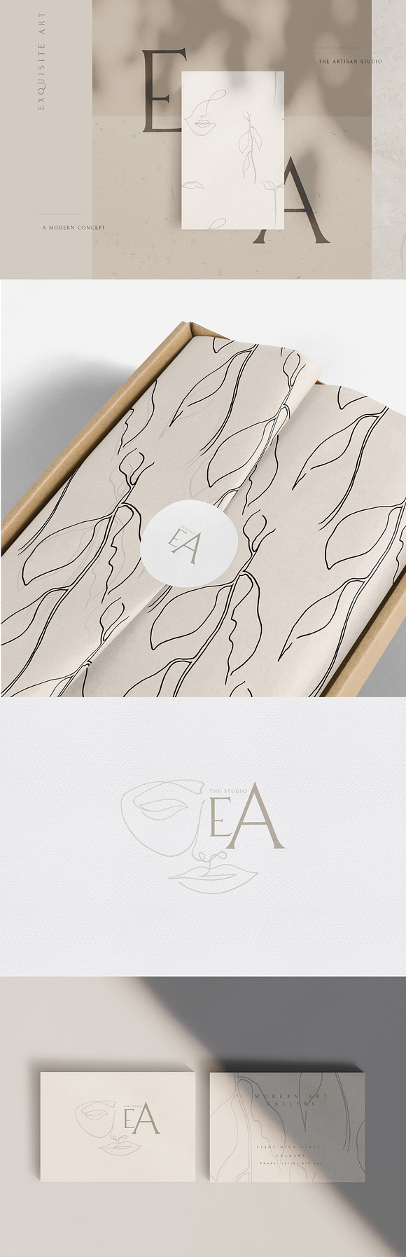 Modern Minimalist Abstract Bundle in Illustrations - product preview 10