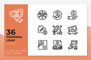 Personal Loan Icons