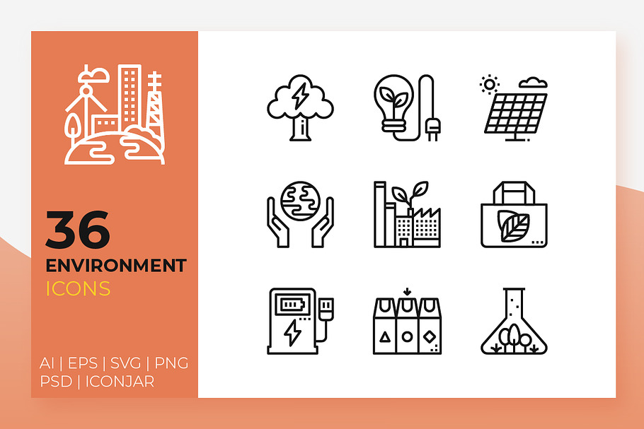 Environment Icons in Icons - product preview 8
