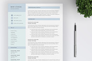 Resume / CV Template 4 Pages