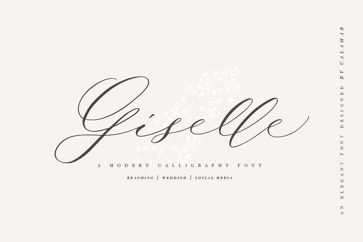 Giselle Script in Script Fonts - product preview 8