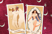 Major Arcana Tarot Cards - VI