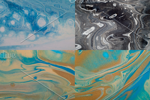 50 Sea marbling textures in Textures - product preview 1