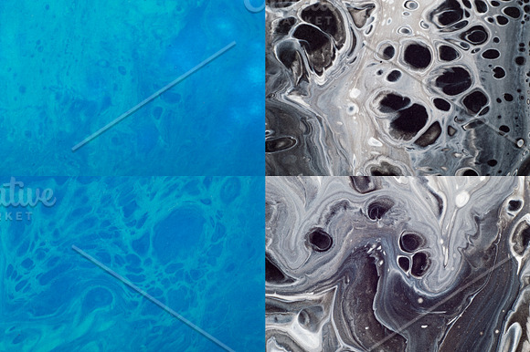 50 Sea marbling textures in Textures - product preview 5