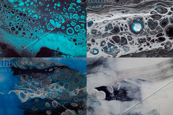 50 Sea marbling textures in Textures - product preview 9