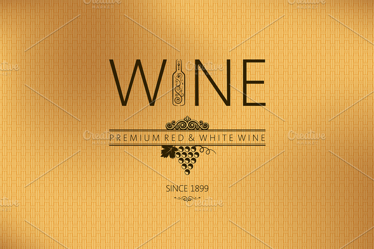 Wine background in Illustrations - product preview 8