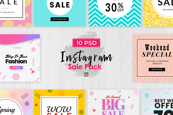 Instagram Sale Pack