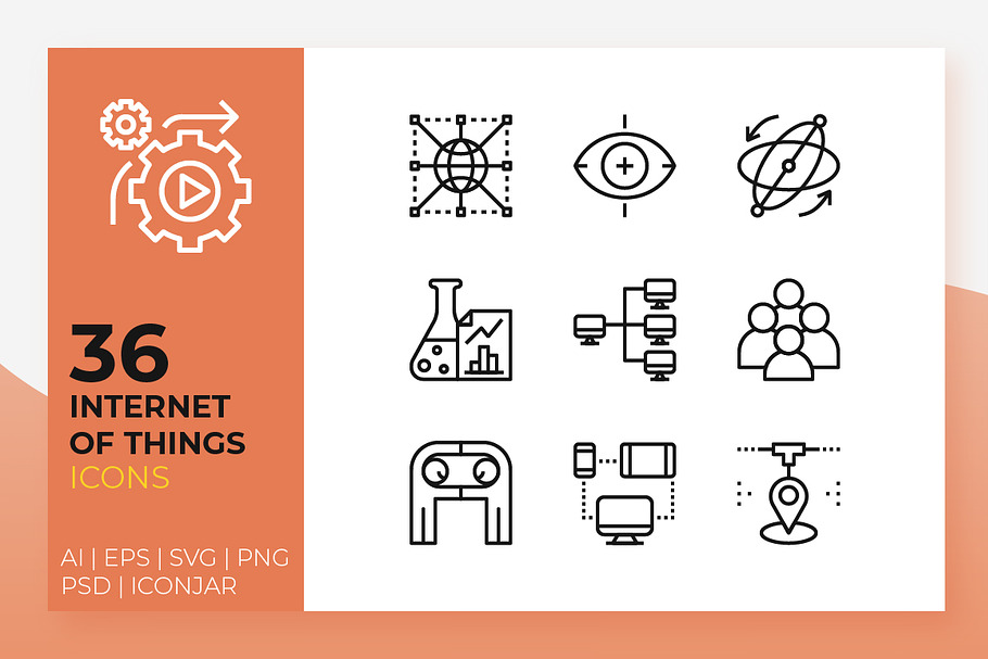 Internet Of Things Icons