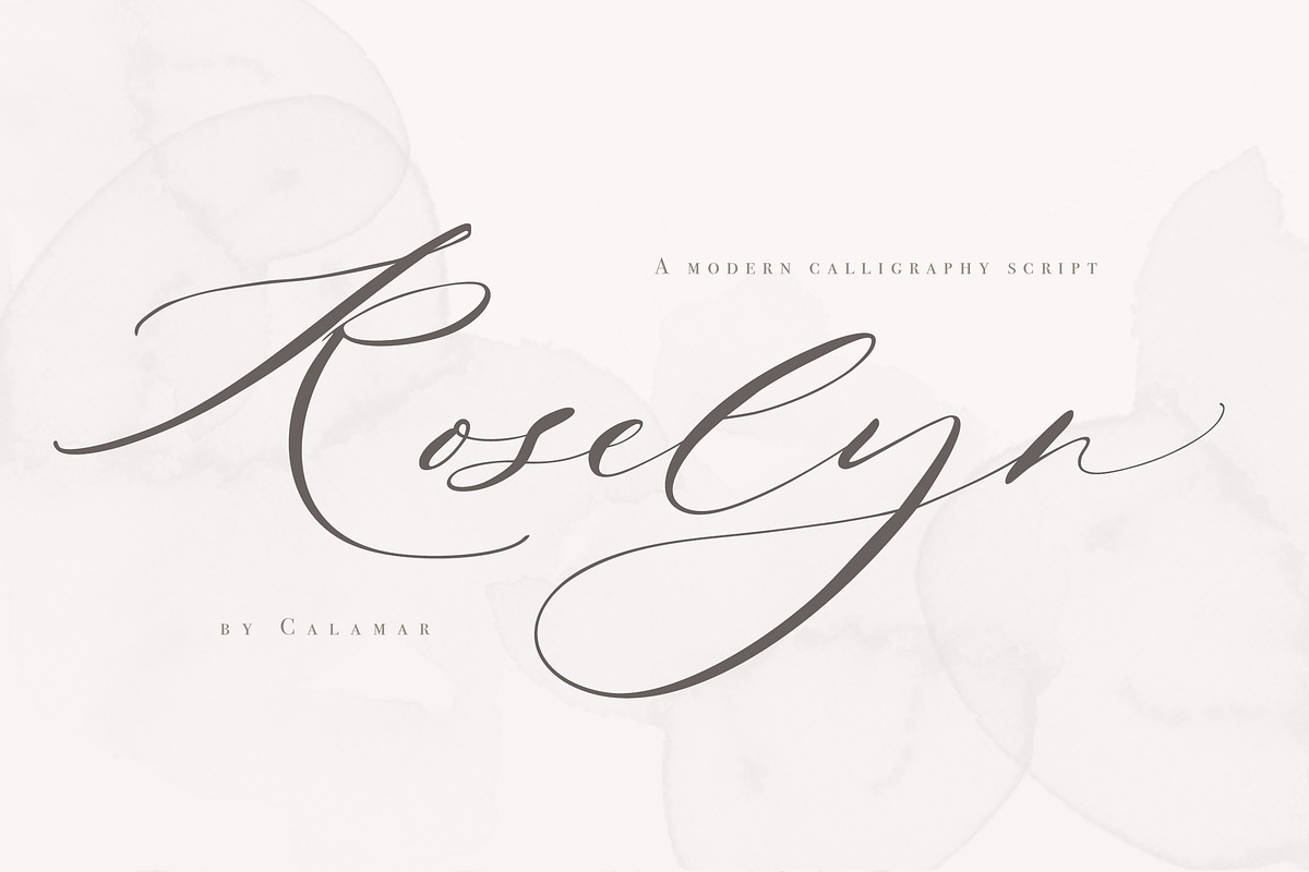 Roselyn Script in Script Fonts - product preview 8