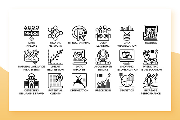 Data Science Icons in Icons - product preview 1