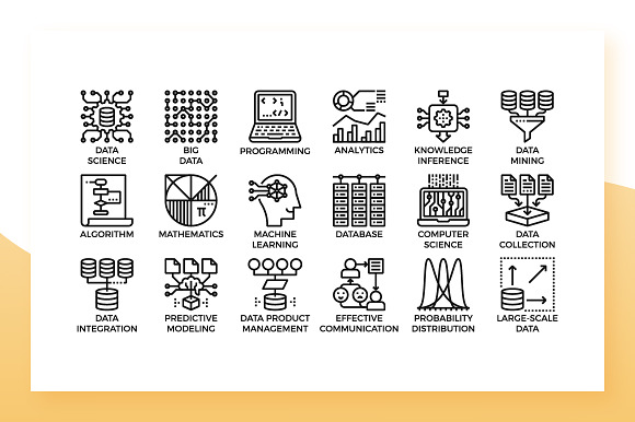 Data Science Icons in Icons - product preview 2
