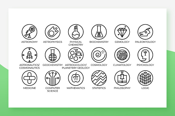 Science Icons in Icons - product preview 1