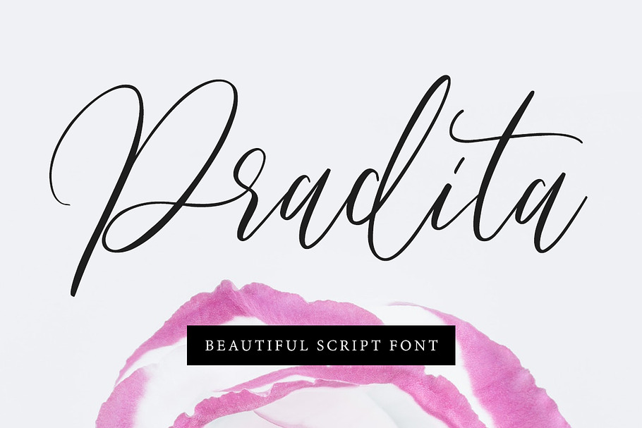 Pradita Script Font in Script Fonts - product preview 8