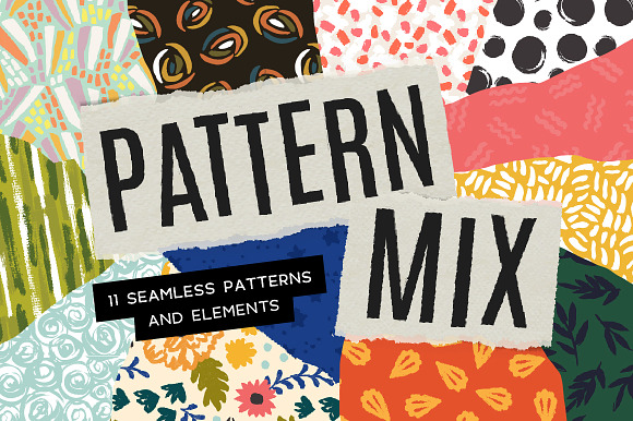 Pattern Mix | Seamless Patterns in Patterns - product preview 6