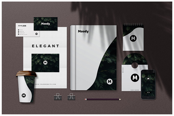 Huge Moody Shadow Bundle in Branding Mockups - product preview 3