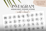 Marble Instagram Highlight Covers