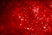 Glitter lights red abstract