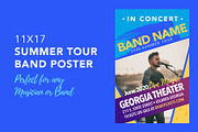 Summer Tour Band Concert Poster