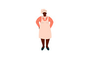 African American Woman Cook
