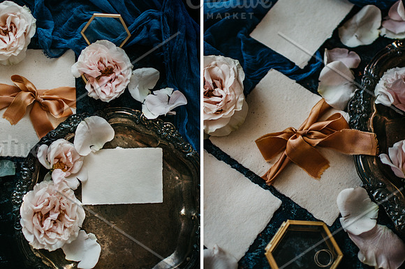 Forgotten Rose Wedding Stock in Print Mockups - product preview 2