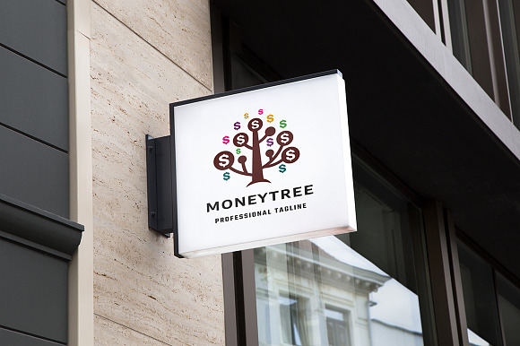 Money Tree Logo in Logo Templates - product preview 2
