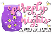 Firefly Nights - A Duo Font Family