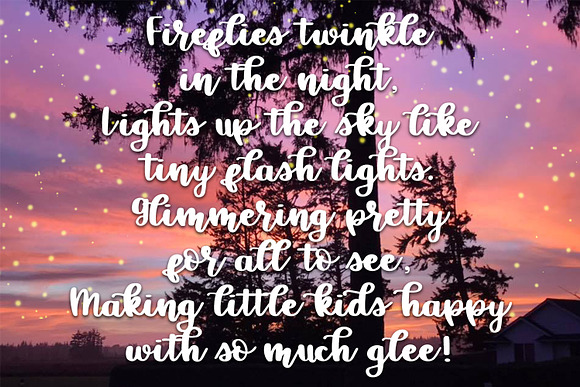 Firefly Nights - A Duo Font Family in Custom Fonts - product preview 2
