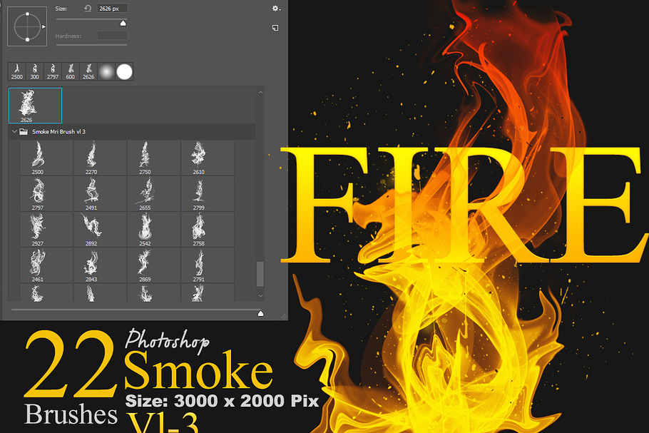 Smoke Photoshop Brushes in Add-Ons - product preview 8
