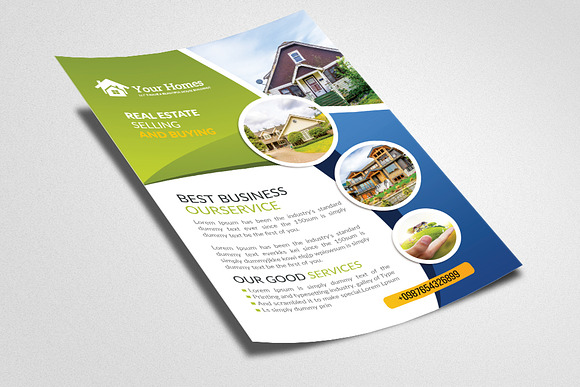Real Estate New Flyer Templates in Flyer Templates - product preview 1