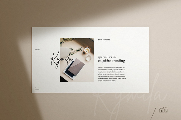 Kymila - Keynote Brand Template in Keynote Templates - product preview 2
