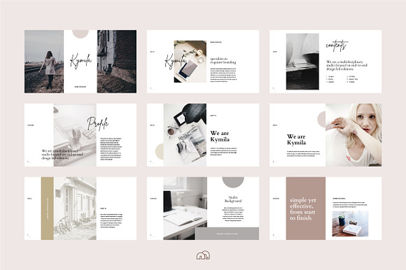 Kymila - PowerPoint Brand Template in PowerPoint Templates - product preview 5