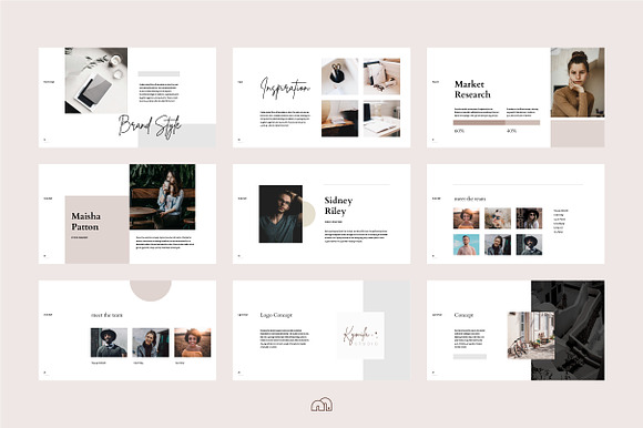 Kymila - PowerPoint Brand Template in PowerPoint Templates - product preview 7
