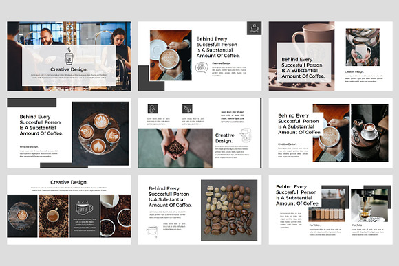 Gayo - Coffee Shop Google Slides in Google Slides Templates - product preview 2