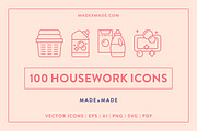 Line Icons – Housework