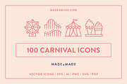 Line Icons – Carnival